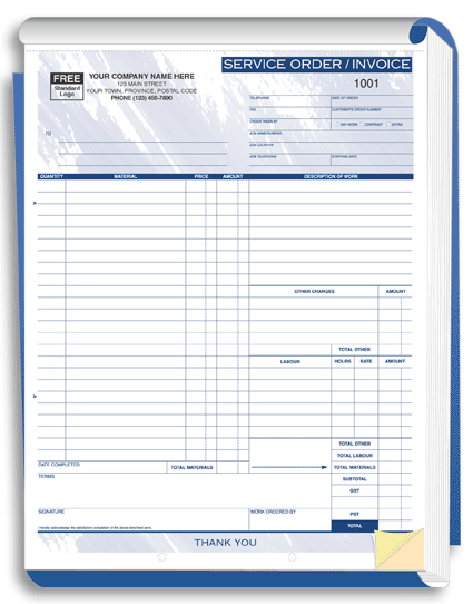 NCR Carbonless Forms Printing Canada - NCR Forms