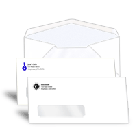 Envelopes #10 Full color one side window